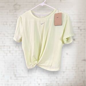 Nike Dri-Fit Tee with Faux Twist Front. Size Medium. NWT.